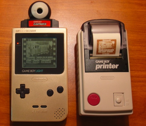 Game Boy Printer + Camera