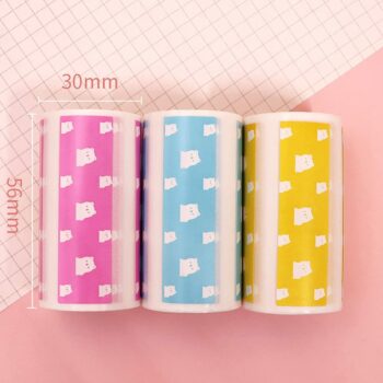 Détail étiquettes autocollantes Peripage