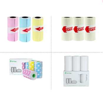 Pack 12 rouleaux autocollants pour Peripage